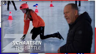 ONDERUIT OP HET IJS!⛸️ | The Battle Schaatsen | Zappsport