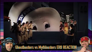 Ghostbusters vs Mythbusters ERB Reaction | POV REACTS