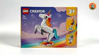 LEGO Speed Build | Creator 31140 Magical Unicorn