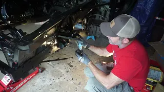 Mopar upper control arm ball joint removal and install