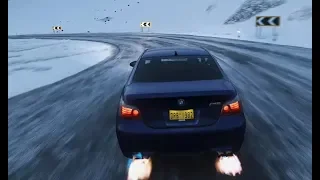 Forza Horizon 4 - BMW M5 E60 Drifting (manual + clutch)