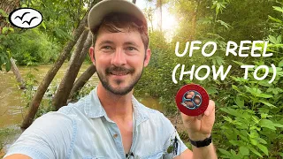 UFO REEL (HOW TO) - Rodless Fishing Reel