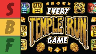 I played and ranked EVERY Temple Run Game so you don’t have to...