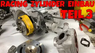 Racing Zylinder einbauen / Porten / Steuerzeiten und Quetschkante einstellen Teil 3 High End Motor