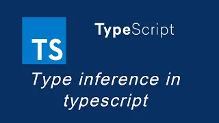 Typescript tutorial #7 Type inference in typescript