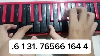 Tutorial Pianika We Live We Love We Lie