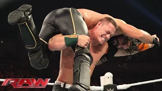 John Cena vs. Seth Rollins - United States Championship Match: Raw, Sept. 21, 2015