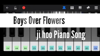 Boys Over Flowers - Ji Hoo Piano Tutorial