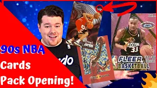 90s NBA Card Pack Opening & Jordan Inserts! | 1997-98 Fleer | [S3 E2]