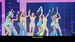 Twice @ Accor Arena in Paris - Talk that talk | Fancam