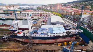 NODOSA SHIPYARD - GRAN REFORMA ATUNERO ''JANE IV'', REMOTORIACIÓN, BULBO, ETC