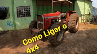 Dica Como ligar A Tração 4X4 MF 200 Toledo-pr