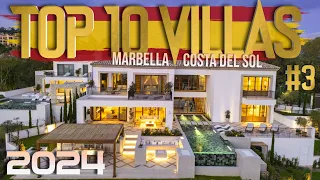 TOP 10 LUXURY HOUSES 2024 in #Marbella #Spain #CostadelSol (Part 3) | 4K