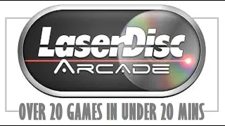 Over 20 Laser Disc Arcade Games In Under 20 Minutes