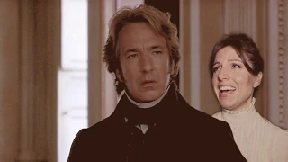 Flirting with Alan Rickman (the deleted scene from Sense and Sensibility)
