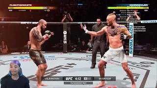 FlightReacts thought he was that guy after a win with the cameras off until this happens... UFC 5!