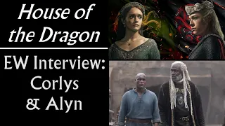 House of the Dragon: Corlys Velaryon & Alyn of Hull (EW Interview)