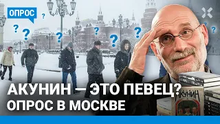 В чем виноват Борис Акунин? Опрос в Москве