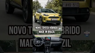 YARIS CROSS HÍBRIDO: SUV deve ser produzido no Brasil!!⚡🇧🇷