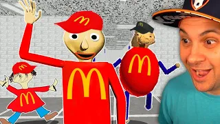 NEVER Let Baldi Work at MCDONALDS!