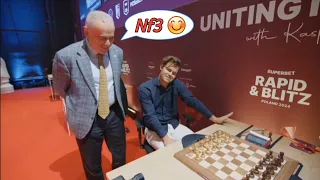 Magnus Carlsen vs Gukesh | Superbet Rapid & Blitz Poland 2024