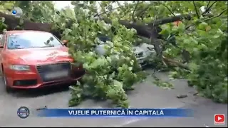 Stirile Kanal D (19.05.2023) - Vijelie puternica in capitala | Editie de seara