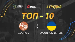 ТОР-10 найкращих розіграшів матчу «Аланта» - «Збірна України U-17»