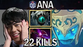 OG.ANA SMURF MORPHLING WITH 22 KILLS & SILVEREDGE - DOTA 2 7.31B GAMEPLAY