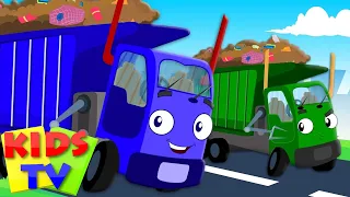 Wheels On The Garbage Truck | Nursery Rhymes For Kids