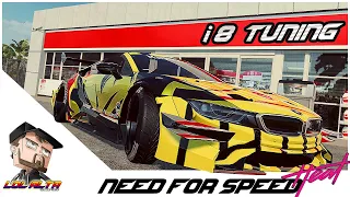 NFS HEAT BMW i8 ROADSTER TUNING! inkl. selbst gemachte Folie! NEED FOR SPEED HEAT [MARVINKENO]