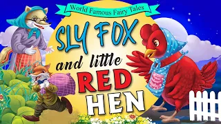 Sly Fox and Little Red Hen - Short Stories for Kids in English | English Stories for Kids