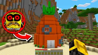 EL SECRETO DE LA CASA DE BOB ESPONJA EN MINECRAFT 😱