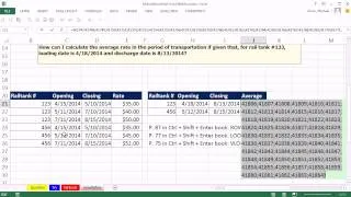 Mr Excel & excelisfun Trick 158: Lookup Variable Shipping Rate For All Dates Between A Start & End