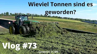 Vlog #73 Letzter Tag beim ersten Schnitt mit unserem neuen Jaguar und wie groß wurde das Silo?