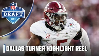 Dallas Turner Highlight Reel: Minnesota Vikings trade up to select Alabama OLB | 2024 NFL Draft