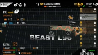 L96 PREMIUM SNIPER RIFLE  | BEAST | MODERN STRIKE ONLINE | ANDROID