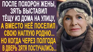 Потеряв жену, зять выставил тёщу на улицу, а вместо неё поселил свою родню. Но через полгода...