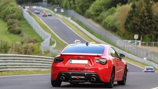 Toyota GT86 Chasing M235i on Nürburgring Norschleife - 8:44BTG