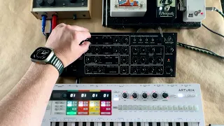 Behringer Pro-800 - Arp & Other Features (No Talking)