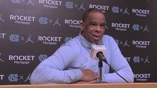 UNC Hubert Davis Post-NC State Press Conference | Inside Carolina Interviews