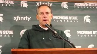 Michigan State's Mark Dantonio Post Game vs Eastern Michigan