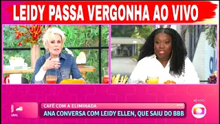 BBB 24🚨NO MAIS VOCÊ COM ANA MARIA BRAGA LEIDY PASSA VERGONHA AO VIVO E DETONA DAVI