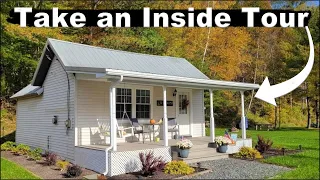 Best Cottage House Tour For Two, One Minute Walk To The Pine Creek Rail Trail !