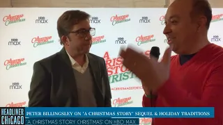 Peter Billingsley interview for return of Ralphie in 'A Christmas Story Christmas' on HBO Max