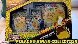 ⚡Shocking! Pokemon Crown Zenith PIKACHU VMAX Collection Opening⚡