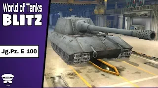 "Jg.Pz. E 100 - 7300 DMG (0P_ONE)" World of Tanks Blitz