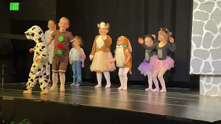 Mel’s very first Ballet Recital-Mel is the Dog!