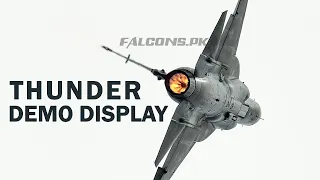 Pakistan's JF-17 Thunder performing demo over Islamabad | Pakistan Day Parade 2024