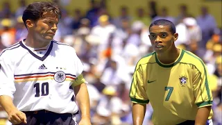 MESMO COM APENAS 19 ANOS, RONALDINHO GAÚCHO HUMILHOU A ALEMANHA NESSA PARTIDA!