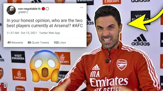 Mikel Arteta gives a SHOCKING answer to a fan question! 😱